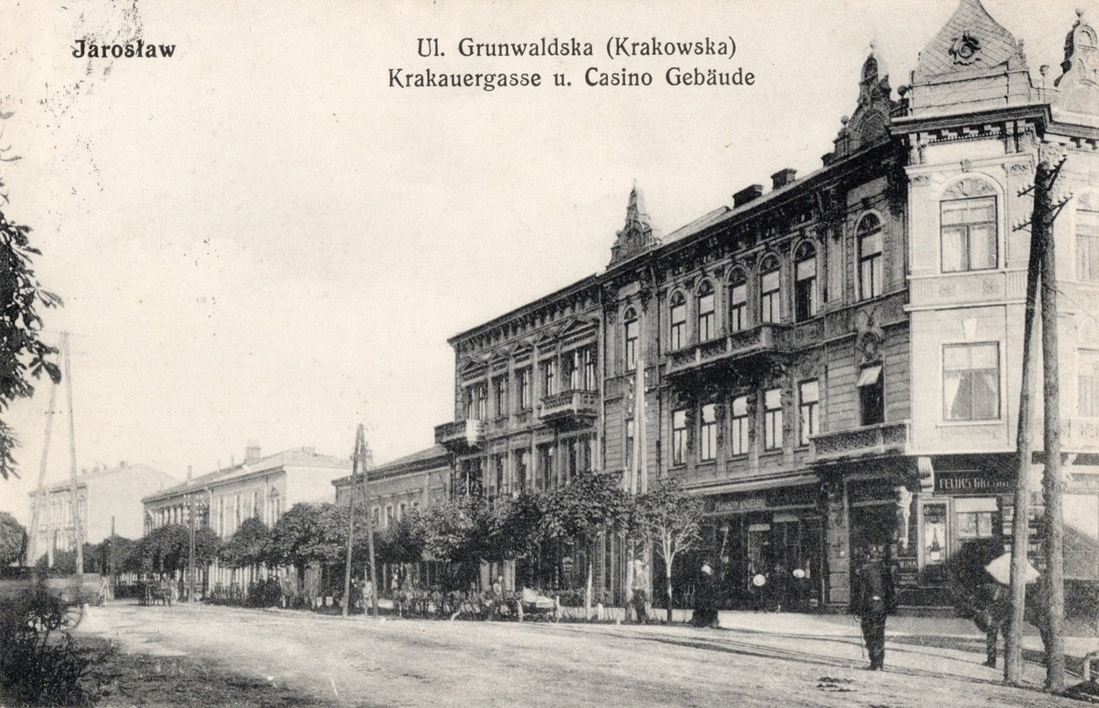 Gmach Casina przy ul. Krakowskiej — nakład Freya, 1913