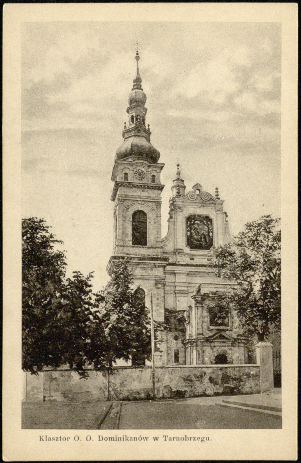 Klasztor OO. Dominikanów (kościół z wieżą); nakł. Księg. K. Szpilki, Tarnobrzeg; nieobiegowa