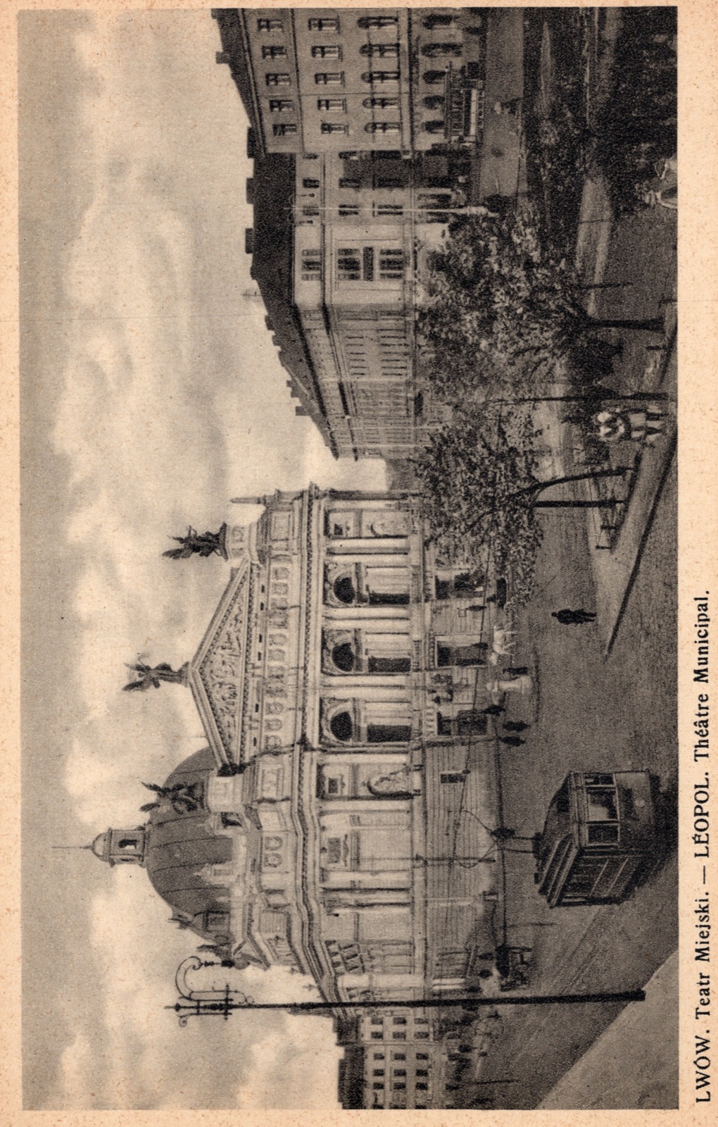 „LWÓW. Teatr Miejski / LÉOPOL. Théâtre Municipal”