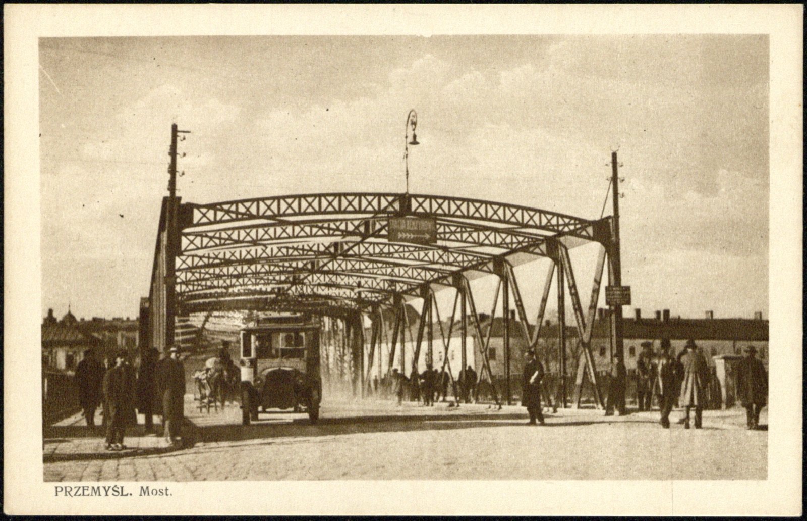 Autobus na moście im. 3 Maja — nakład Sztuki, 1929