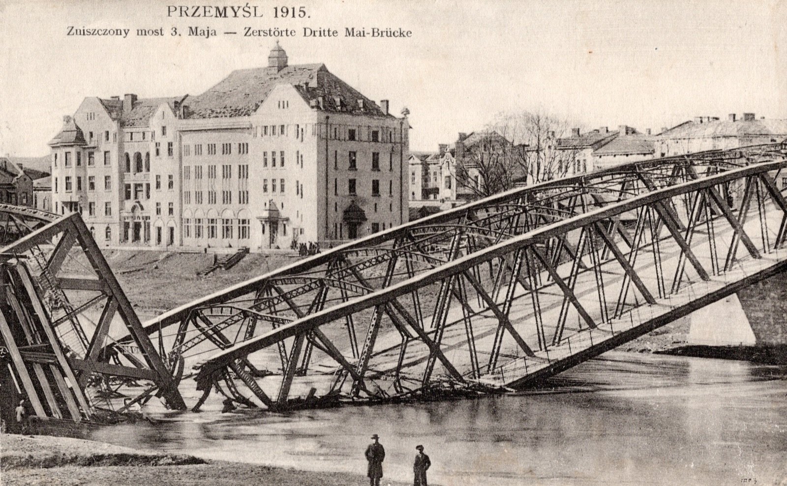 Zawalony most drogowy im. 3 Maja — fot. J. Berger