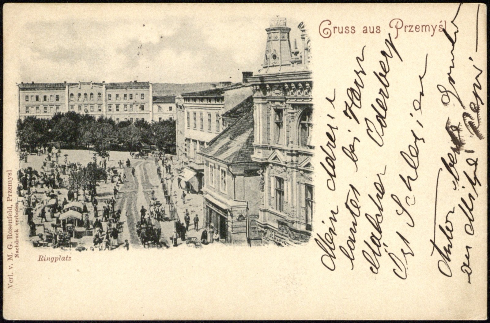 Ringplatz z targiem i straganami