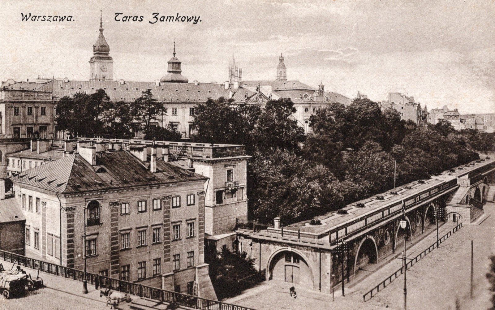 Taras Zamkowy od strony Wisły — wydawnictwo GGU