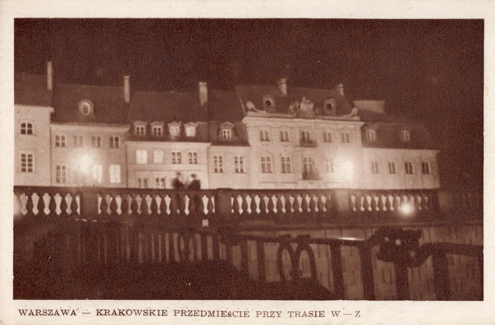 Kamienice Johna i Prażmowskich nocą — fot. W.A.F.
