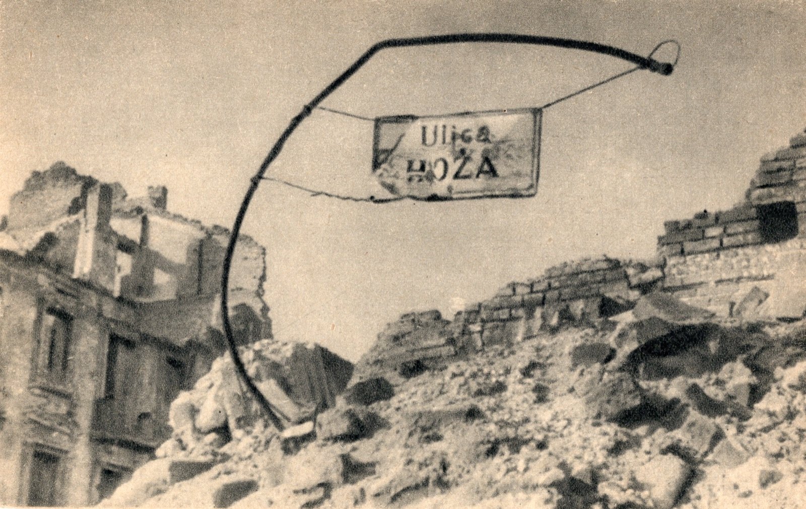 Ulica Hoża — seria „Warszawa zburzona”