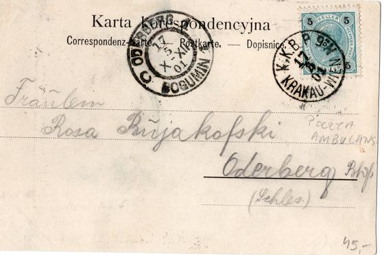 Odwrocie karty: Ambulansem kolejowym do Oderbergu