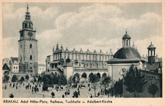 Rynek jako Adolf-Hitler-Platz