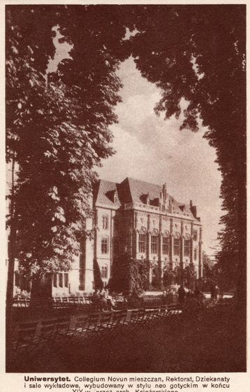 Collegium Novum na koszt fabryki czekolady
