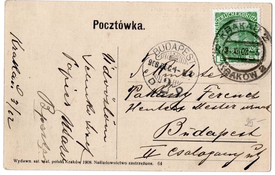 Odwrocie karty: Z dziedzińca Jagiellonki do Budapesztu