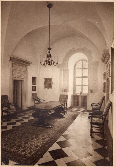 Biblioteka pod kolebkowym sklepieniem