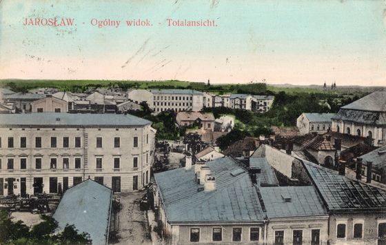 Panorama miasta w nakładzie miejscowym