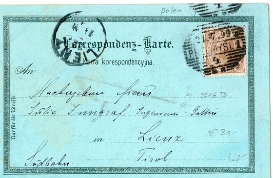 Odwrocie karty: Wariant na niebieskim papierze