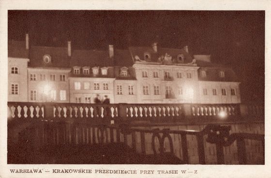 Kamienice Johna i Prażmowskich nocą