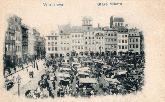 Targ na rynku staromiejskim